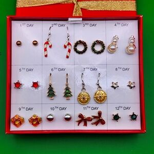 12 days of Christmas Avon Earrings